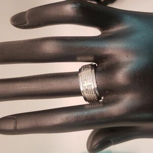 Padre Nuestro Lord's Prayer Ring Size 7 (3For$15 item)